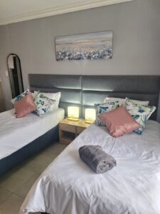Convenient overnight stays in twin room